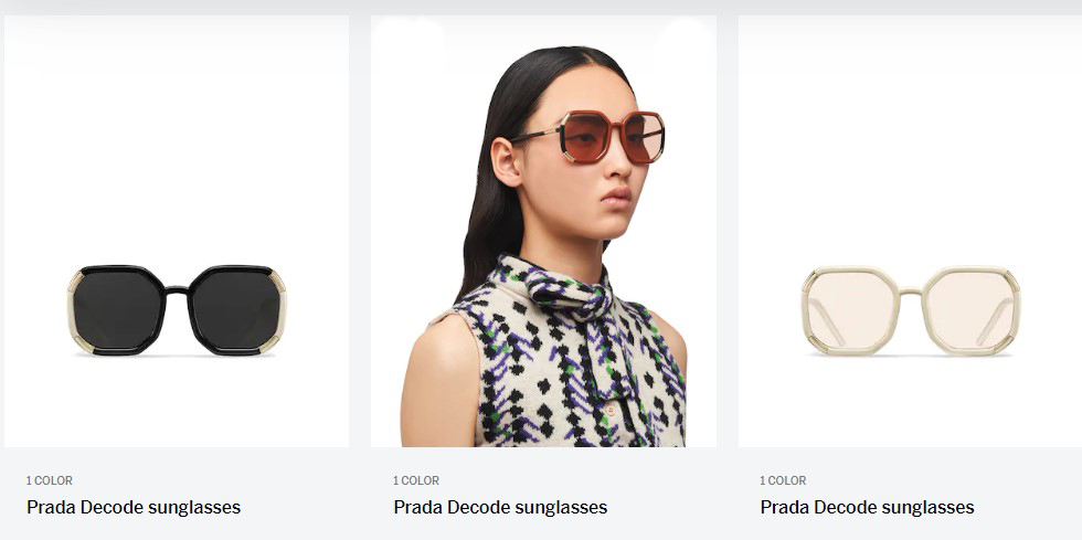 Kính mát Prada nữ Decode Sunglasses