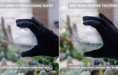 Kính cận đi mưa, thay đổi trải nghiệm của người đeo kính
