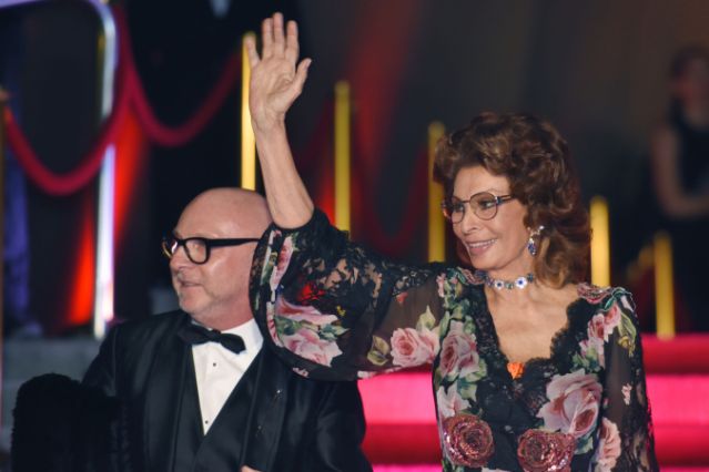 Sophia Loren và Dolce&Gabbana