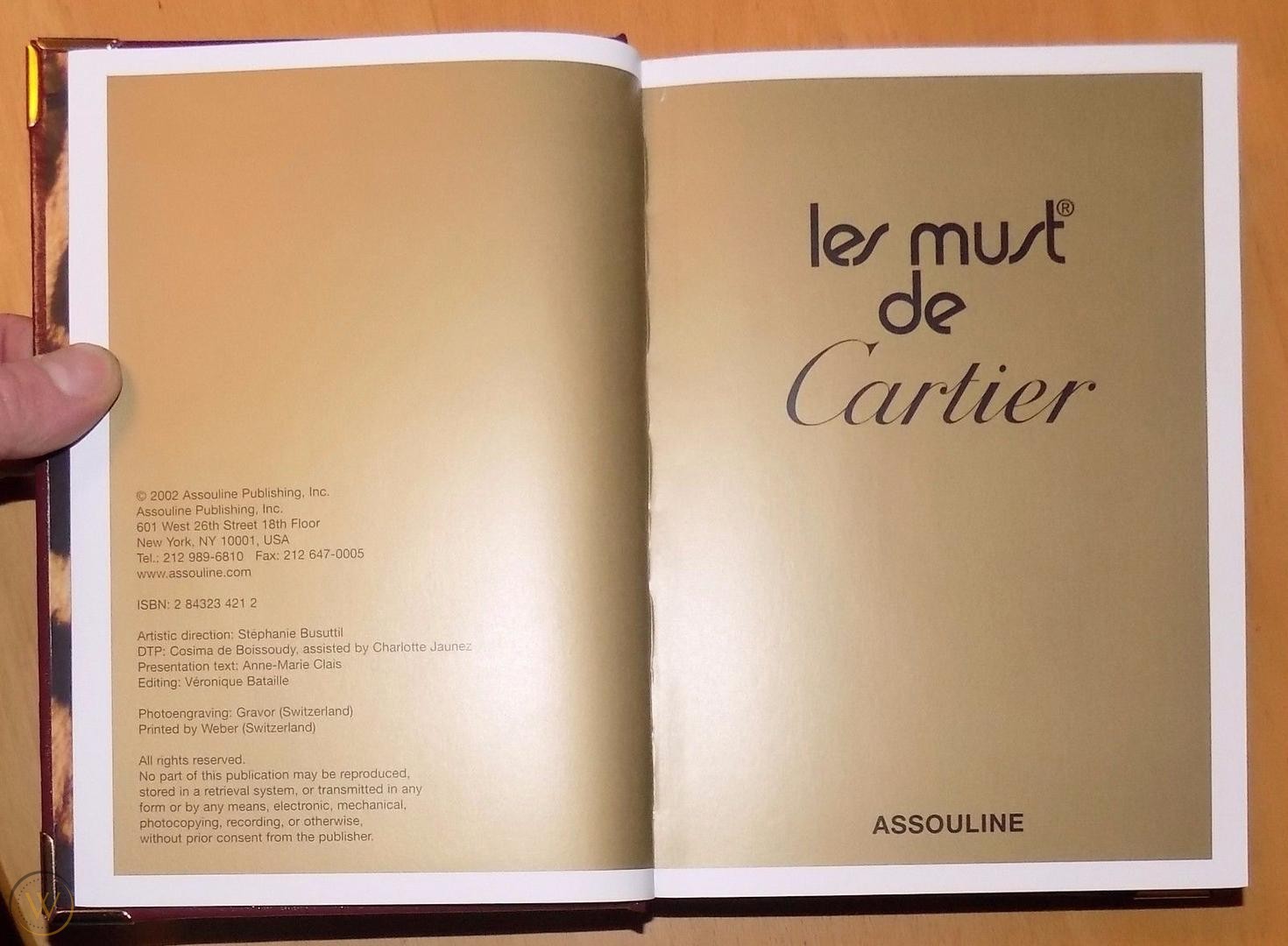 Cuốn sách 'Les Must de Cartier' xuất bản lưu lại lịch sử về thương hiệu này