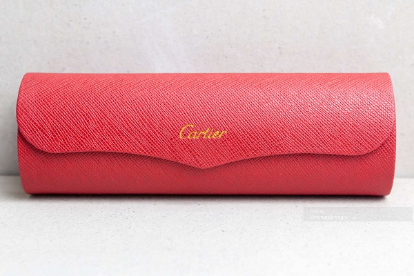 Hộp đựng kính Cartier chính hãng