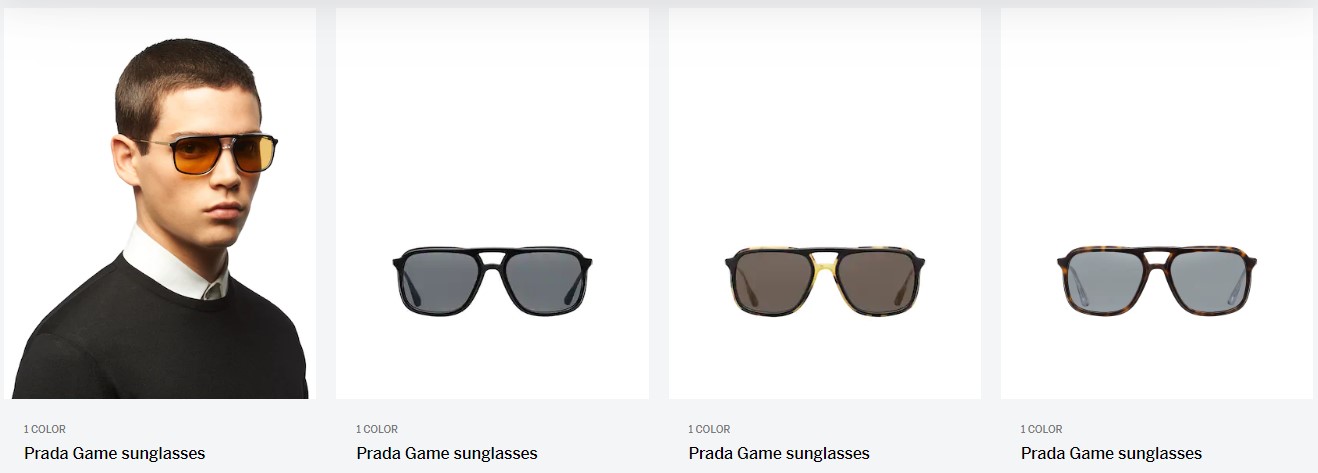 Kính mát Prada nam Prada Game Sunglasses