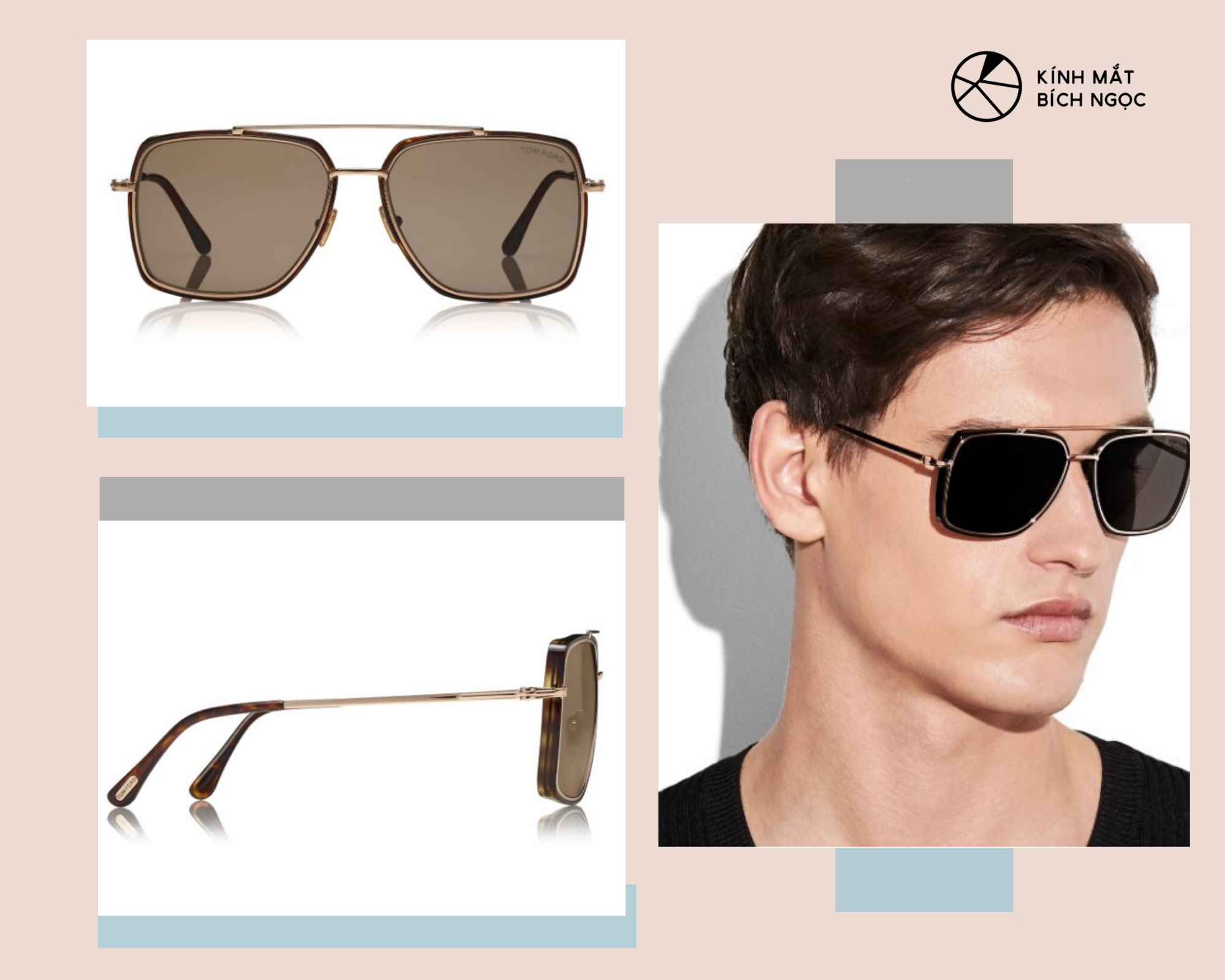 Thiết kế mắt kính Lionel Sunglasses có giá 475$
