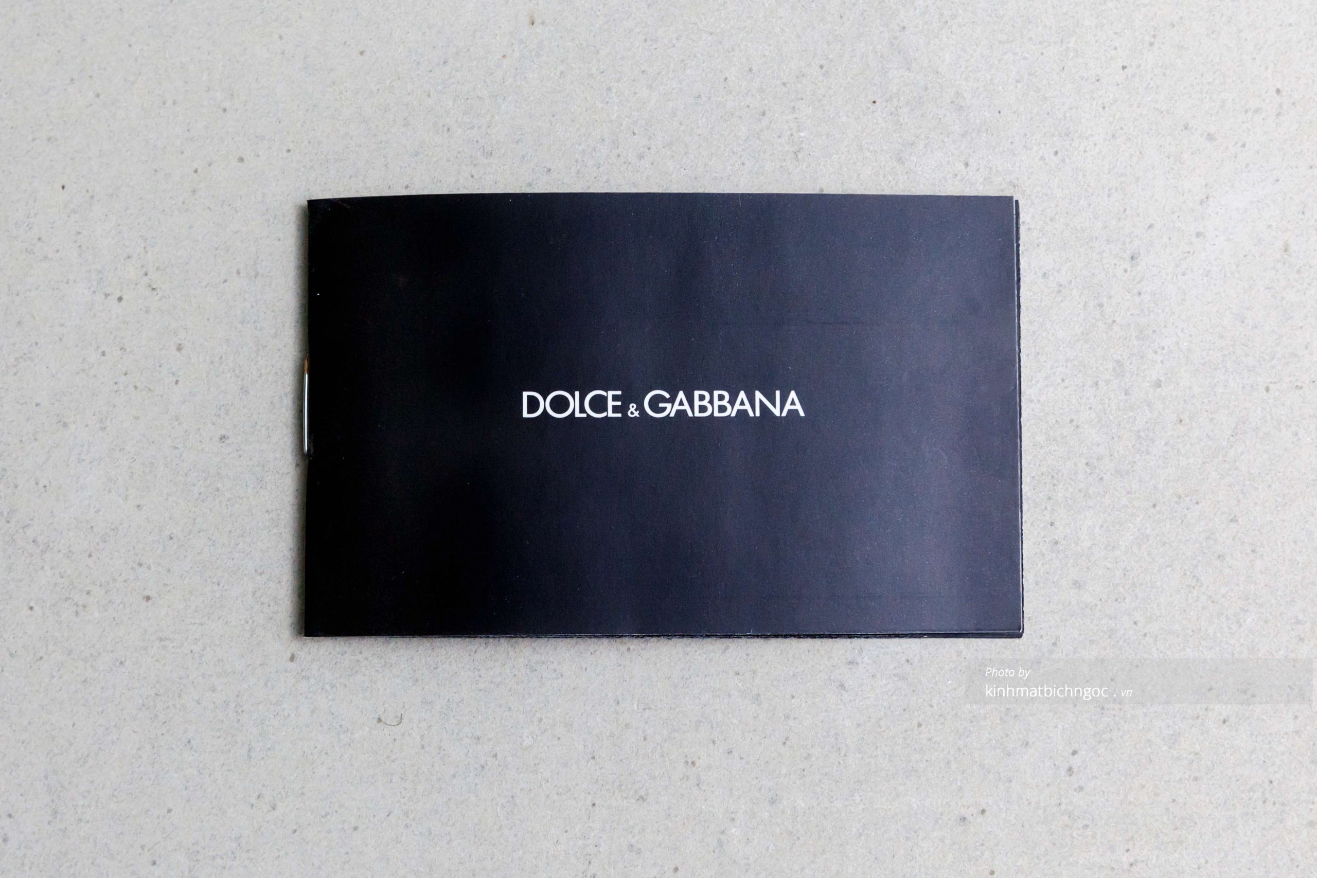 Sổ tay kính Dolce & Gabbana chính hãng