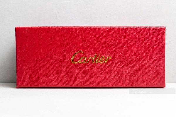 Vỏ hộp đựng kính Cartier chính hãng